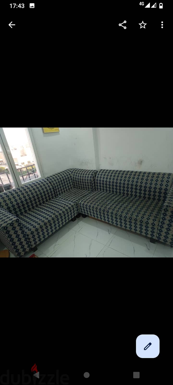 Sofa - 3+2+1 seater - corner / L shape - for sale 2