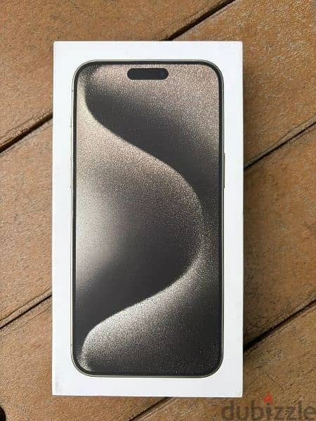 Original Sealed pack Apple iPhone 15 pro max 256gb Natural Tanitum 0