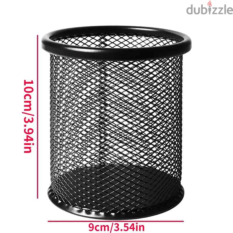 Pen Pot /Pencil Holder Metal Metal Iron Mesh Multi-layer File Holder F 0