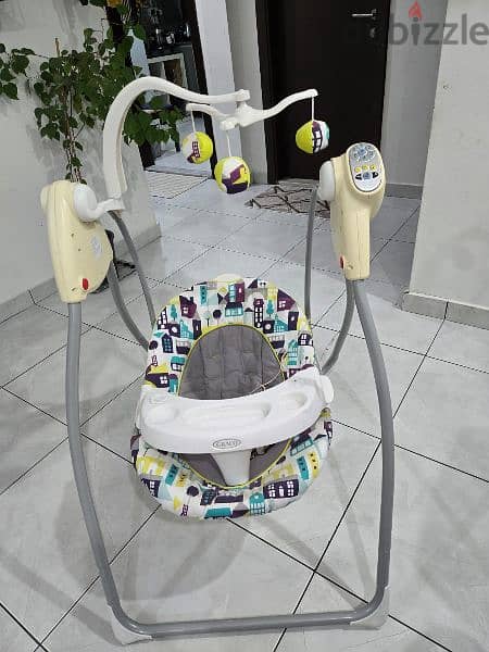 urgent sale - baby swing chair 0