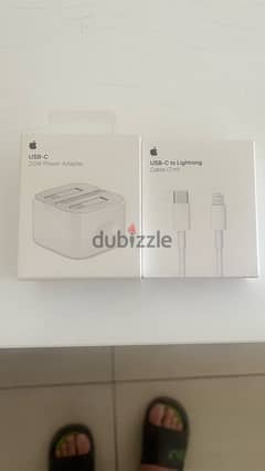 apple charger & 2 meter wire original 0