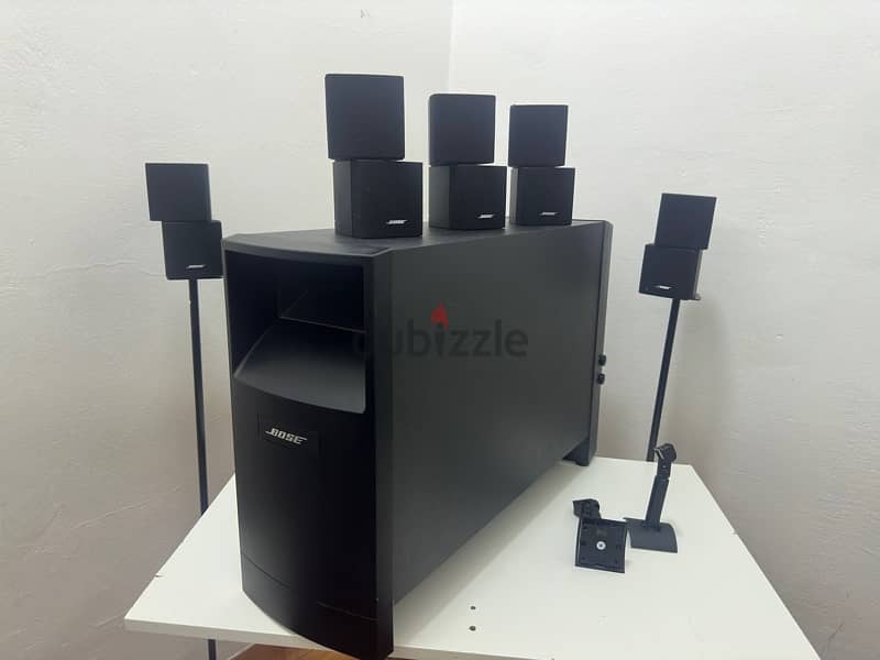 bose acoustimass 10 system with speakers stand 0