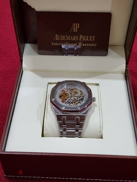 Audemars Piguet Men's Silver Skeleton Watch - Automatic, New in Box 1