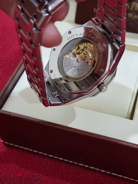 Audemars Piguet Men's Silver Skeleton Watch - Automatic, New in Box 4