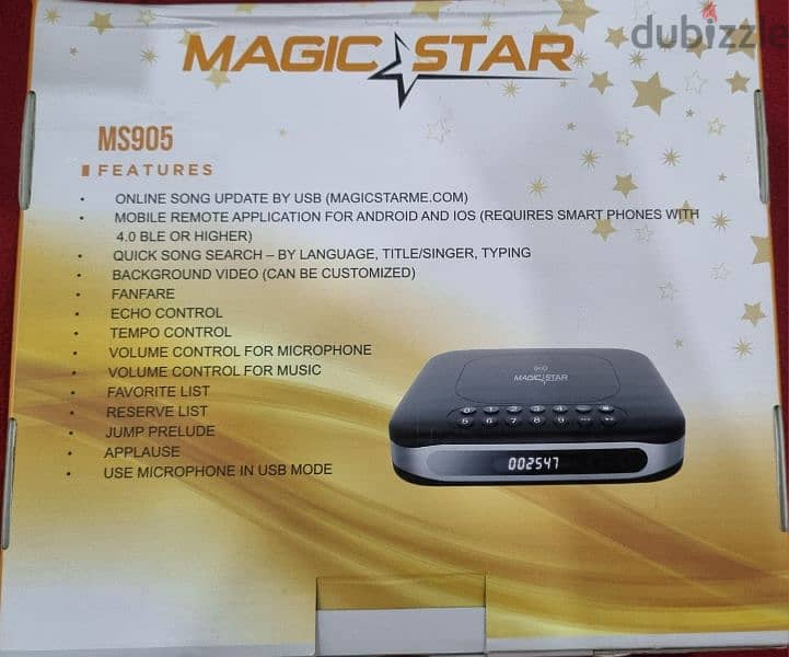 Magic Star Karaoke Set - Brand New 4