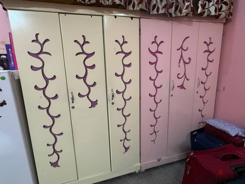 elegant wooden wardrobes (for children) + Wooden Almirah for sale 0