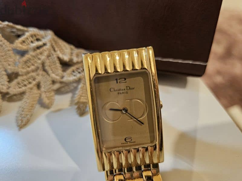 Christian Dior Gold Plated Watch 1