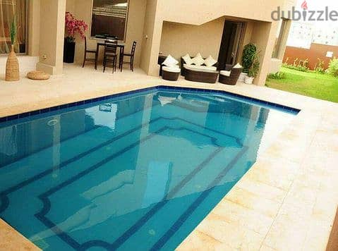 Villa with garden and swimming pool for rent in Al-Siddeeq 1