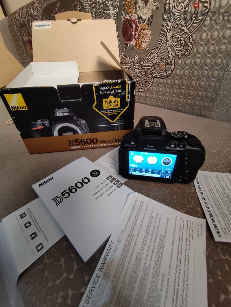 Nikon D5600 With Warranty 4