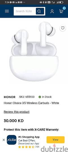 X5 earbuds Honor