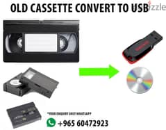 Convert Your Old VHS and digital Camera Castes To Digital ( USB Flash 0