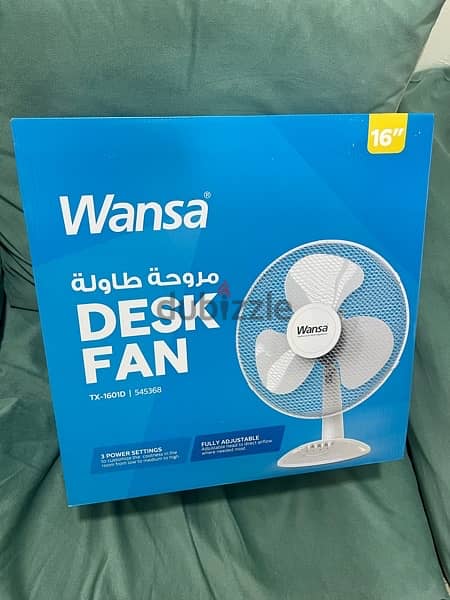 Wansa fan new warranty 1 year 3 style available 98870072 14