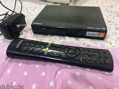 Humax receiver with remote and charger HDMI