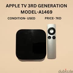 APPLE TV 3RD GENERATION