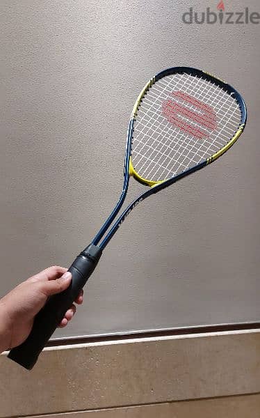 Super-K Squash racket (almost brand new) 1