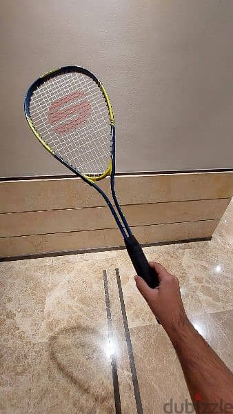 Super-K Squash racket (almost brand new) 6