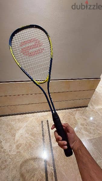 Super-K Squash racket (almost brand new) 8