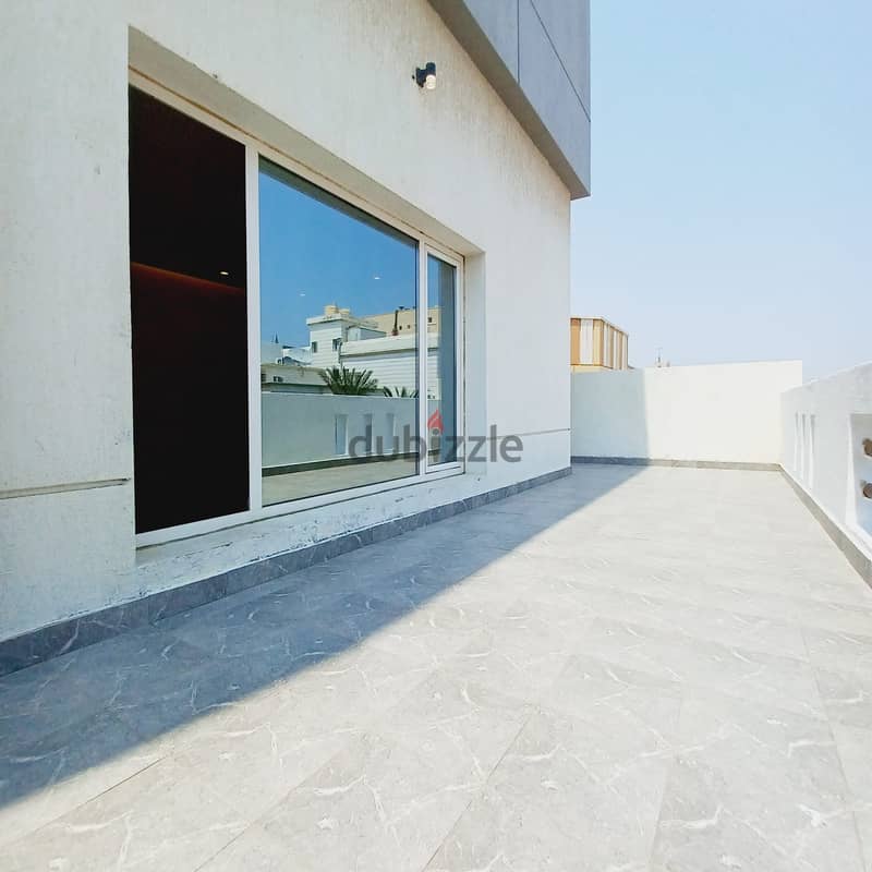 Half floor apartment for rent in Salwa Block 12 9