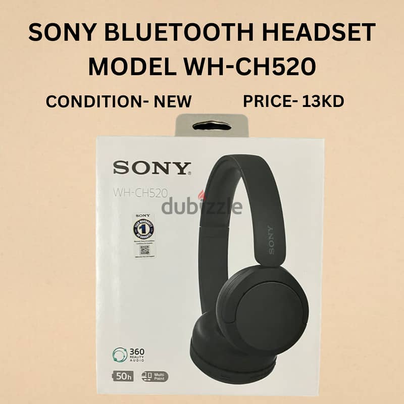 SONY WIRELESS HEADSET 0