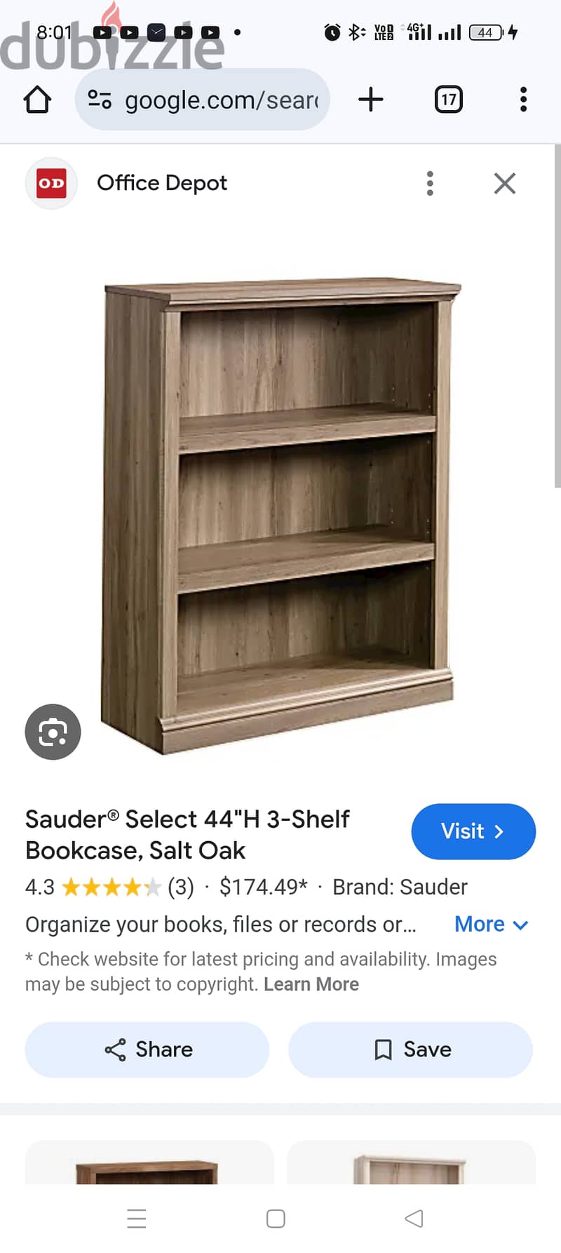 Sauder cabinet 0