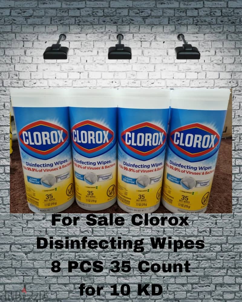 CLOROX DISINFECTING WIPES - 35 COUNT 0