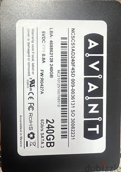 Ssd NCSC51AD240F4SD 240gb