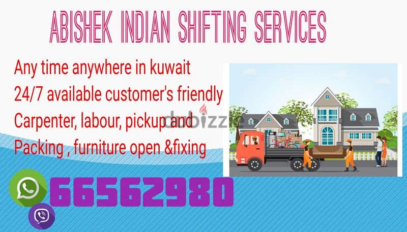 indian shifting service in Kuwait 66562980 0