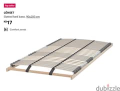 Slatted Bed Base from IKEA - Different Sizes 0