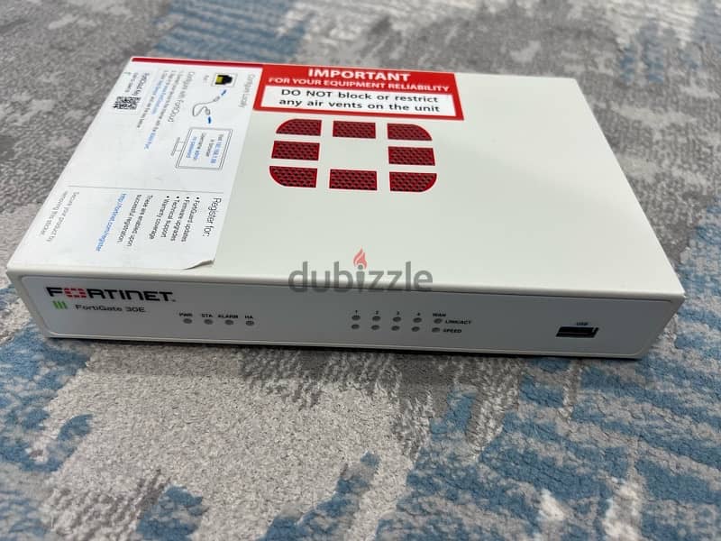 Fortinet FortiGate 30E firewall 1