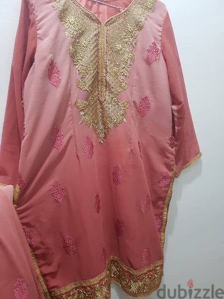 Indian Plazzo suit with dupatta PLUS SIZE 1