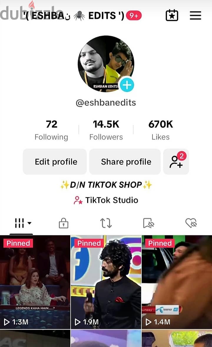 Tiktok Accounts for sale message me for order and inquiries 3