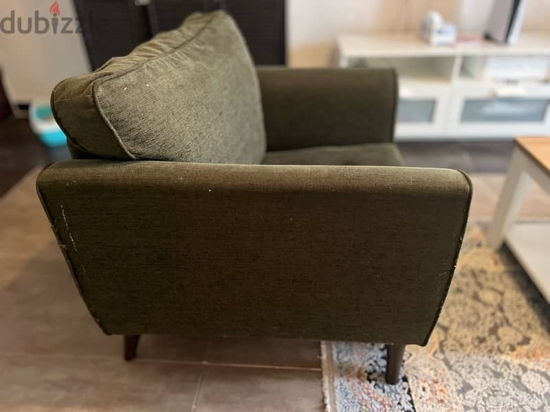 Fabric Armchair - From Home Center 2