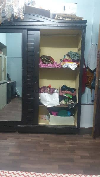 3 Door Glass Sliding wardrobe,  cupboard 1