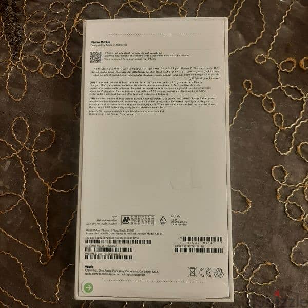 brand new iphone 15 plus 256gb black 3