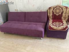 urgent :Bed Cum Sofa abu halifa 15 kd only