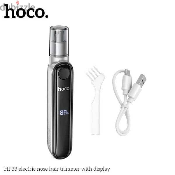 HP33 electric nose hair trimmer with display 2