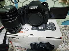 Canon 600d new condition