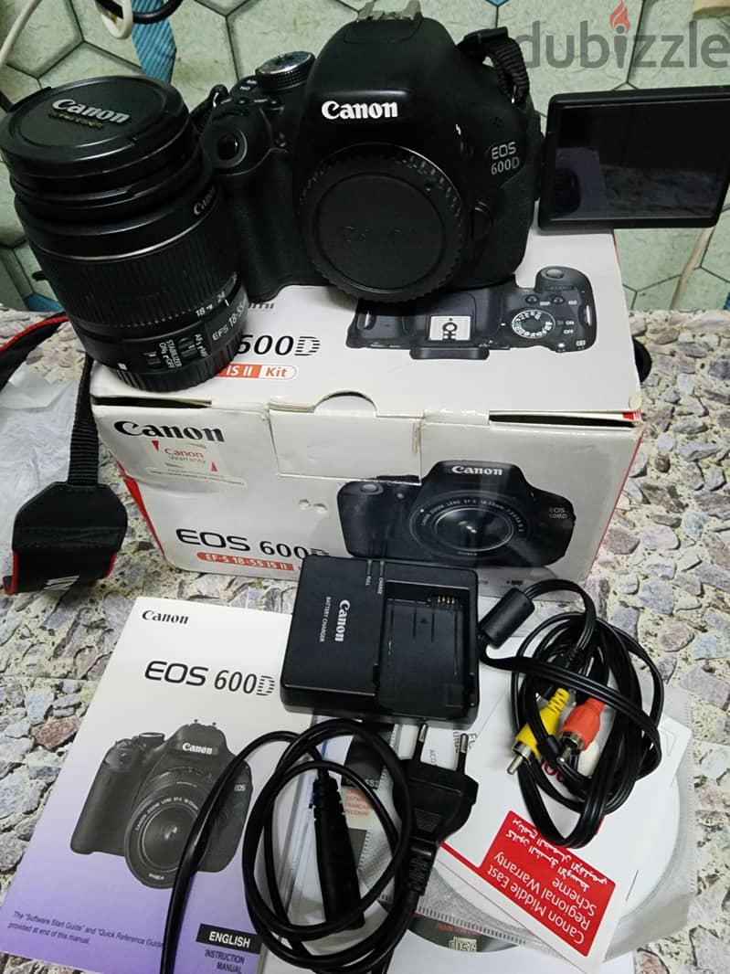 Canon 600d new condition 1