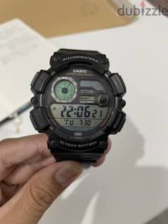 Casio 10 year battery life watch