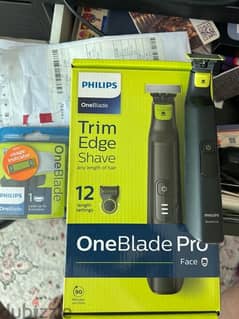 Philips OneBlade Pro Hybrid Styler for Trim, Shave,