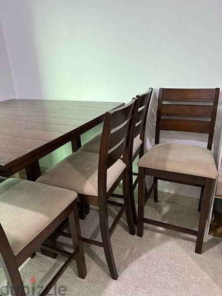 dining table and 6 chairs 2