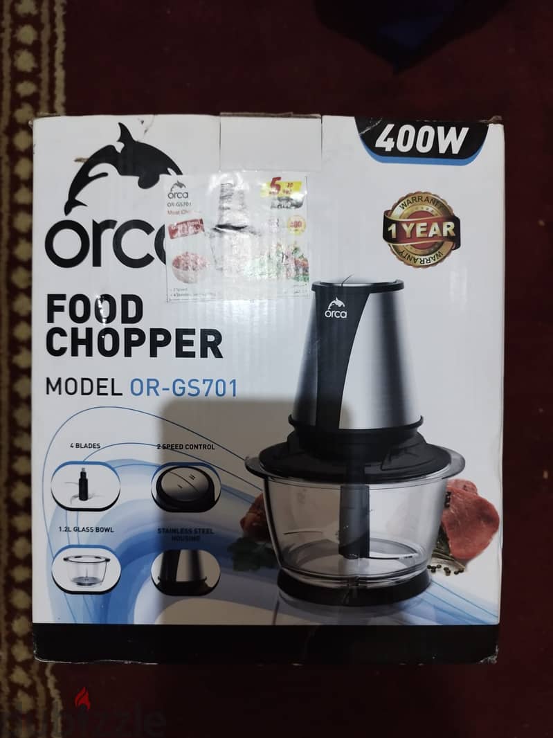 ORCA FOOD CHOPER NEW 5 KWD 0