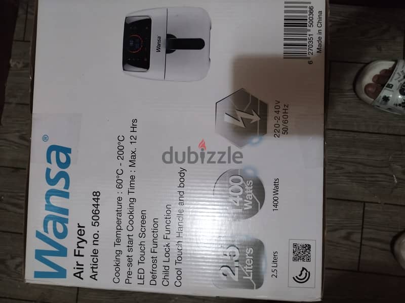 WANASA BRAND NEW AIR FRYER 20KWD 1