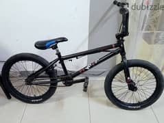 bmx cycle with modified tyres