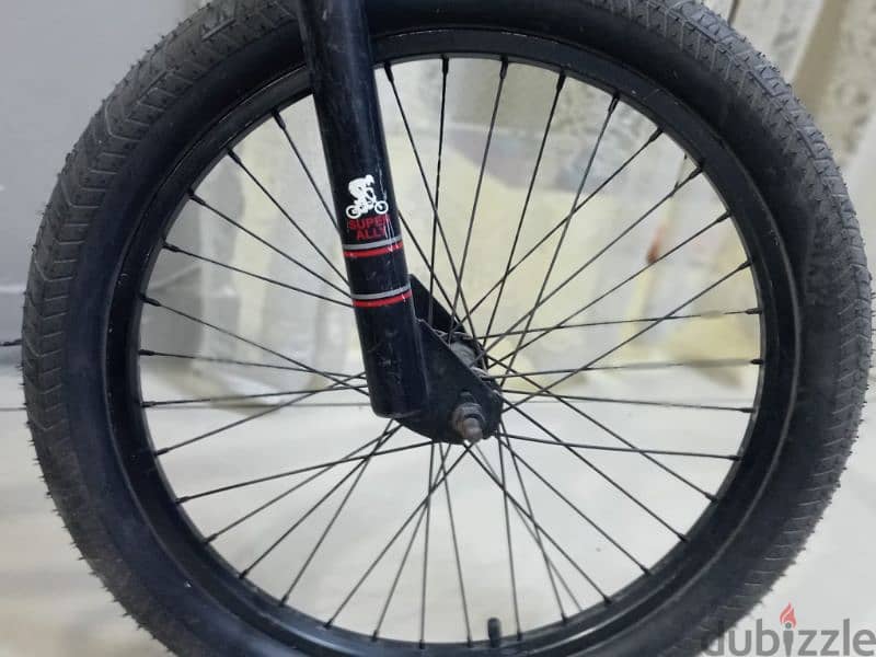 bmx cycle with modified tyres 1