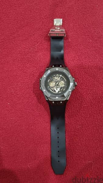 Hublot Sang Bleu II Automatic Replica - Black Edition 6