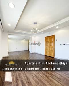 Apartment for Rent in Rumaithya