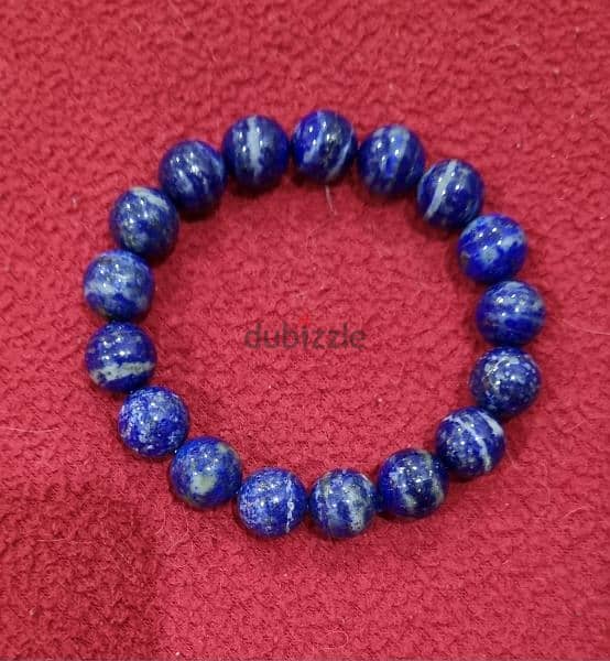 Big Gemstone Bracelet (Tiger Eye , Lapis Lazuli) 1