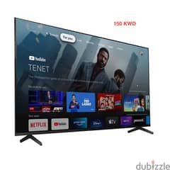 Sony 55 inches 4K HDR LED Smart TV, 2022, Black, KD-55X80K 0