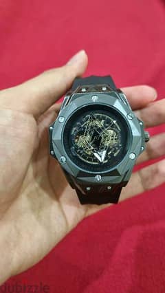 Hublot Sang Bleu II Automatic Replica - Black Edition